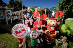 Businesses light up for fun comp