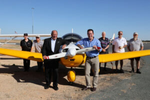 Take-off for Wentworth Aerodrome upgrades