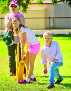 School gets into pink spirit