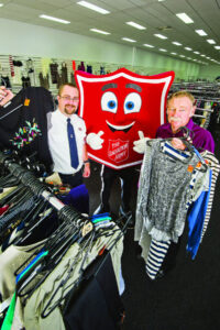 Thrift shop turns one