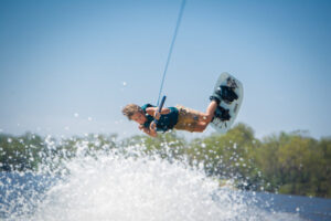 At 9, Parka takes on the wakeboarding world
