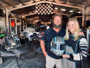 Dad inspires kart racer’s driving ambition