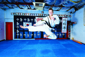Kyle’s Higginbotham flying high