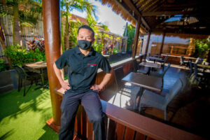 Restaurant boss serves up free feeds for essential helpers