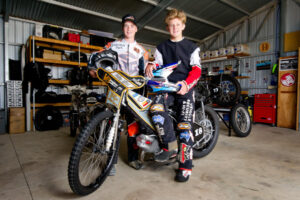 Junior Australian Speedway riders revving up