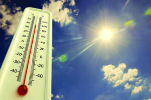 Hot days here to stay