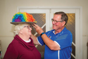 At home with … John and Helen Burfitt