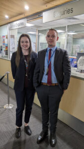 Trainee court staff embrace justice system