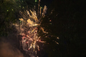 Fireworks in city on Sunday