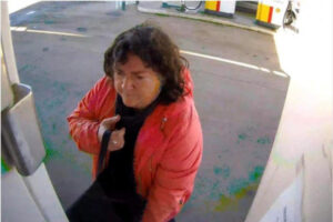 Footage emerges of missing woman