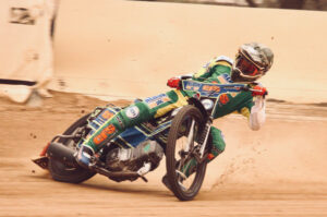 Speedway bikes and sunburn cream