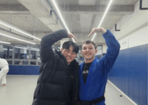How one local jiu-jitsu fighter has been building bridges