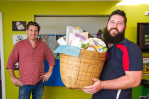 Drive-by baby shower for Nangiloc Colignan teacher