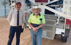 Eddie’s just getting started at ninety!