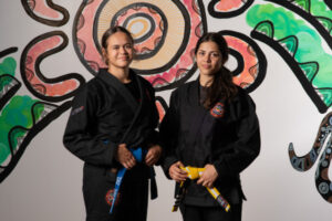 Martial arts duo chases American dream