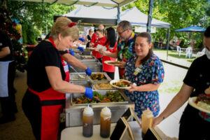 Hospital’s huge festive feast