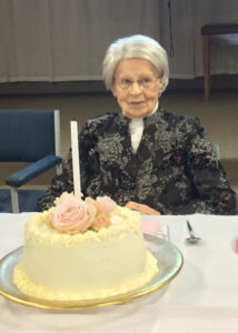 ‘Tougher than nails’ Amelia cracks 100