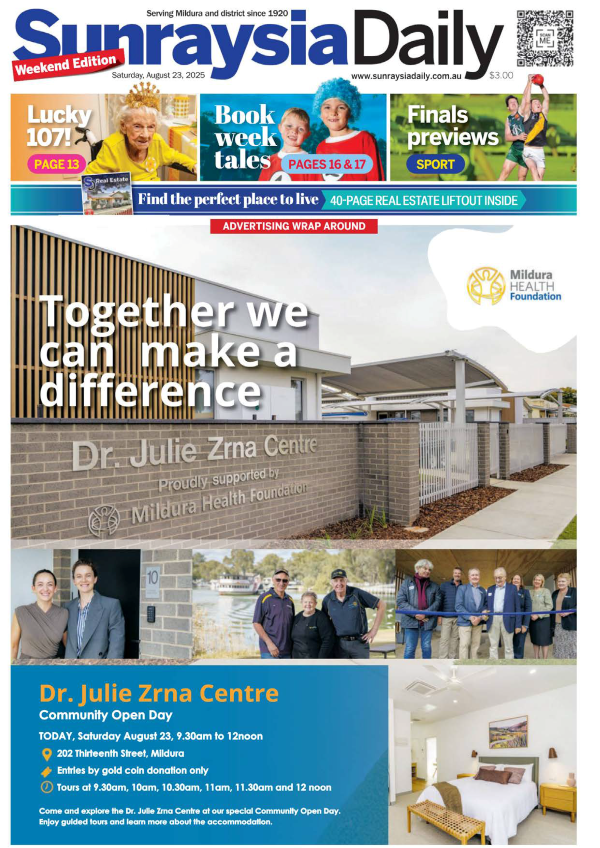 Sunraysia Daily – August 23rd 2025