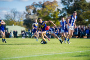 Four-goal burst earns Swallows a GF berth