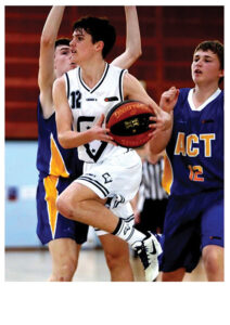 Eaton junior shows his moves