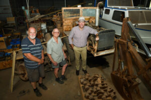 Building a future, if shedding a tear or two for the past