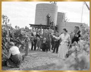 Queens Visit – March 26th, 1954.