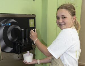 Yoghurt bar whips up a birthday celebration