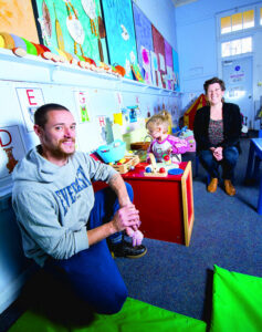 Playgroup can be fun for Dad, too