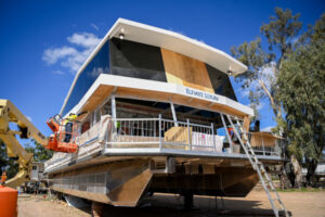 Houseboat combines high-end luxury with accessibility