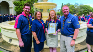 Honour runs in family