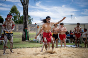 A community celebrating culture