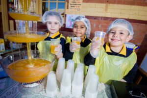 Mildura Primary School Preps go to market