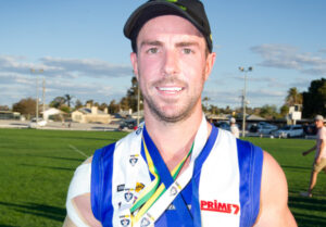Brad Vallance not being ruled out at Ouyen United