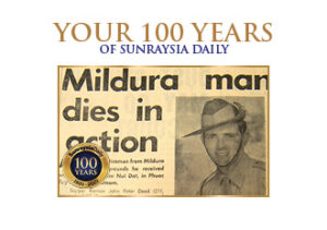 Mildura soldier (Sapper Deed) died while on active service in Vietnam