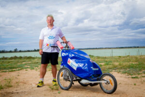 Warren’s blue trolley carries hopes for mental health