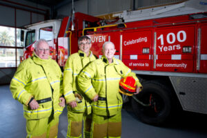 Ouyen firies celebrate 100 years of service