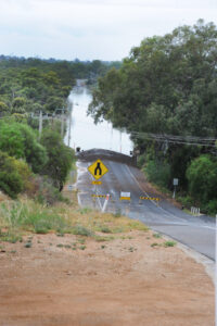 Water receding but roads not all safe yet