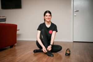Why Lily loves to think on her feet