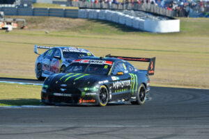 Waters third on podium