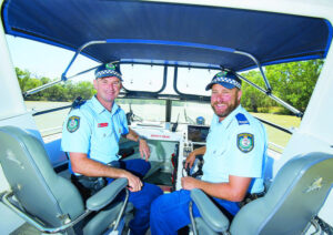 Police hit the water with drug test gear