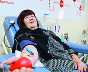 Red-blooded donors go on