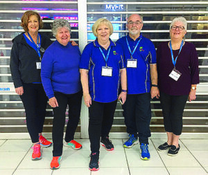 Over 50s stay in step