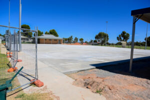 New courts, changerooms for Wentworth