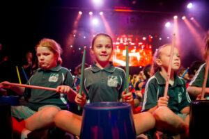 Stage debut thrills NSW school kids