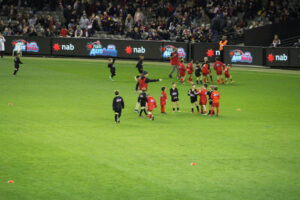 Playing in the big league