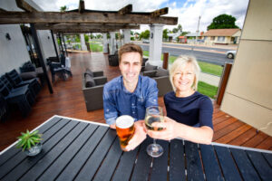 Cooling down on the outside, too