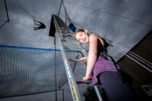 Swing by Irymple for acrobatic holiday fun