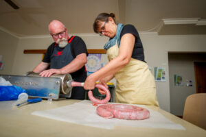 No ordinary snags at this sausage-making workshop