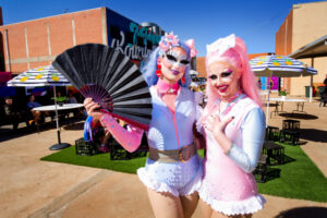 Mildura Fringe Summer Thrills colours laneway