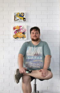 Fine art with a comic twist